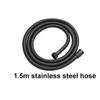 1PC Ring Highpressure Shower Head 3 Modes Large Flow Massage Water Saving ABS Handheld Showerheads with OneKey Stop Water