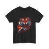 Roaring Tiger Claw T-Shirt | Fierce Tiger Head Graphic Animal T-Shirt, Cool Gift