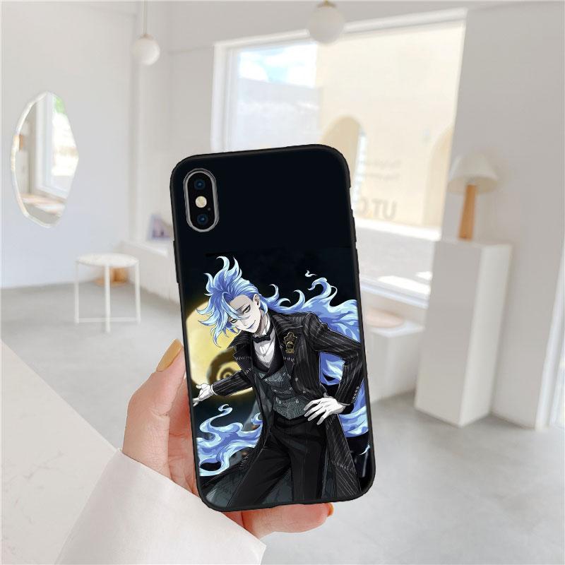 CJ102 Twisted Wonderland Soft Shell Phone Case for Xiaomi Poco C40 C50 C51 C55 C65 C71 C75 F3 F5 F6 F7 M2 M3 Pro Ultra