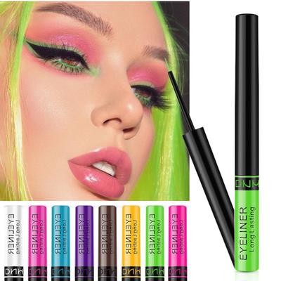 Colorful Eyeliner Liquid Long-lasting Waterproof Smudge-proof Easy To Color Eyeliner