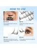 1/2/5PCS 7g White False Eyelash Adhesive, Disposable False Eyelash Adhesive, Double Eyelid Adhesive