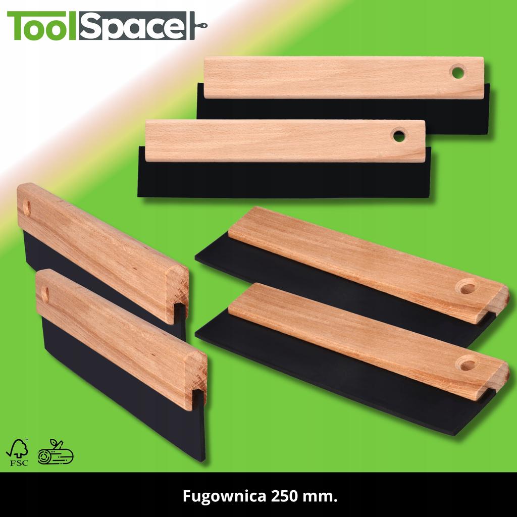 Fugownica 25Cm Guma Do Fugowania Szpachla Gumowa 250Mm Producent 2 Szt