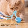 Hot New Automatic Interactive Teasing Cat Ball Durable Chew-resistant with Fake Tail Intelligent Pet Cat Dog Play Prop Accessory
