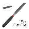 For Hardened Steel File Model Making 118mm Craft Flat File For Stone Glass