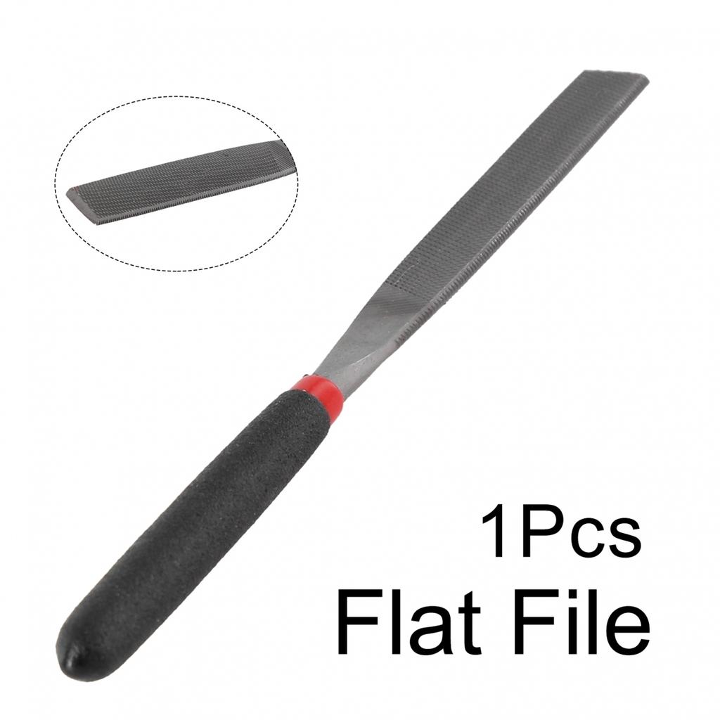 For Hardened Steel File Model Making 118mm Craft Flat File For Stone Glass