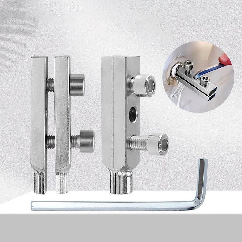 1Set Faucet Angle Valve Broken Wire Extractor Tap Reverse Wire Water Pipe Broken Pipe Head Screw Extraction Tool Repair Parts