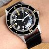 Tandorio 40mm 50-Fathoms New Retro Automatic Men Watches For Miyota 8215 20ATM Sapphire Glass Titanium Diver Watches Luminous