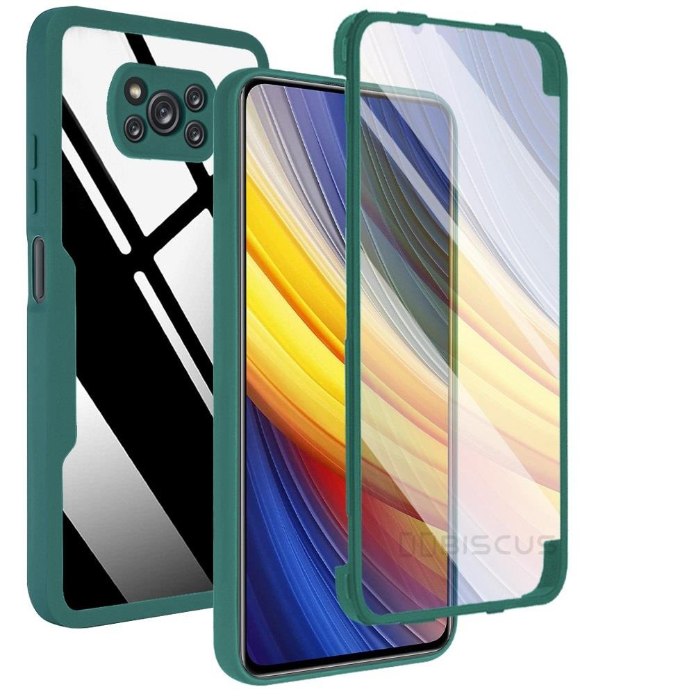 360 Full Body Case For Poco X3 Pro Shell Housing Cover For Poco X 3 NFC X3Pro Coque Funda Carcasa Built-in Screen Protector