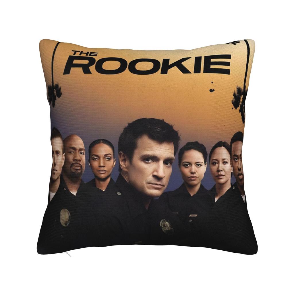Federe decorative Accessori serie TV The Rookie Custodia Cuscino da divano Copricuscino Quadrato Multi-taglia