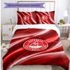 Set Biancheria da Letto Stampato Aberdeen FC 3 Pezzi Copripiumino Traspirante con Federe Biancheria da Letto Decorativa per Camera da Letto Casa