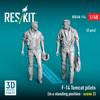 Reskit Tomcat Crew Pose Figures Resin Kit 1/48 F-14 (Standing 2) (2 Included) RSKF48-0114 (Airplane)