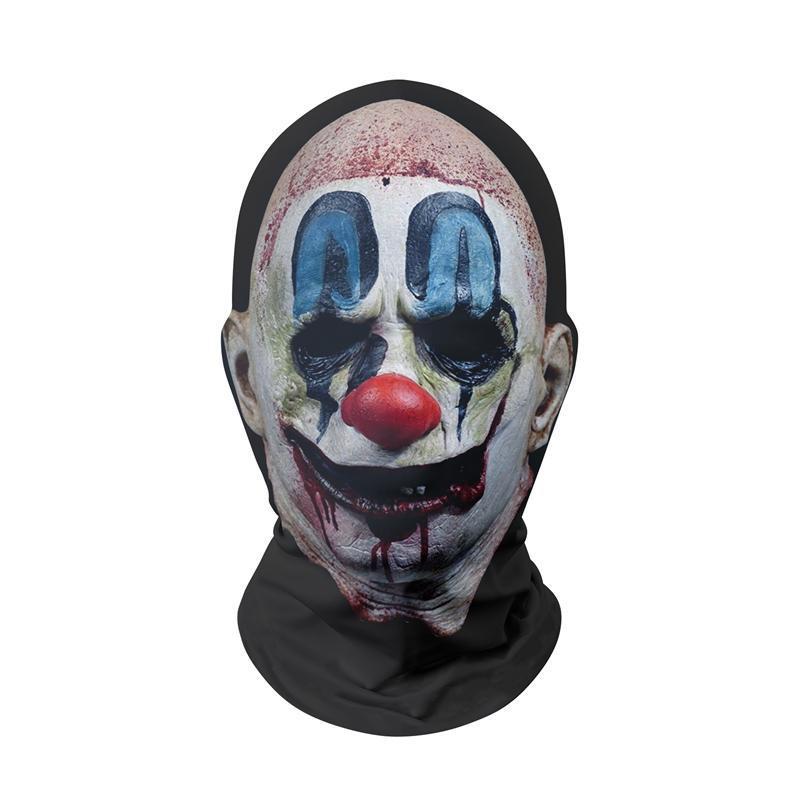Maschera Integrale in Rete Uomo Donna Ciclismo Motocicletta Costume Divertente Copricapo Traspirante