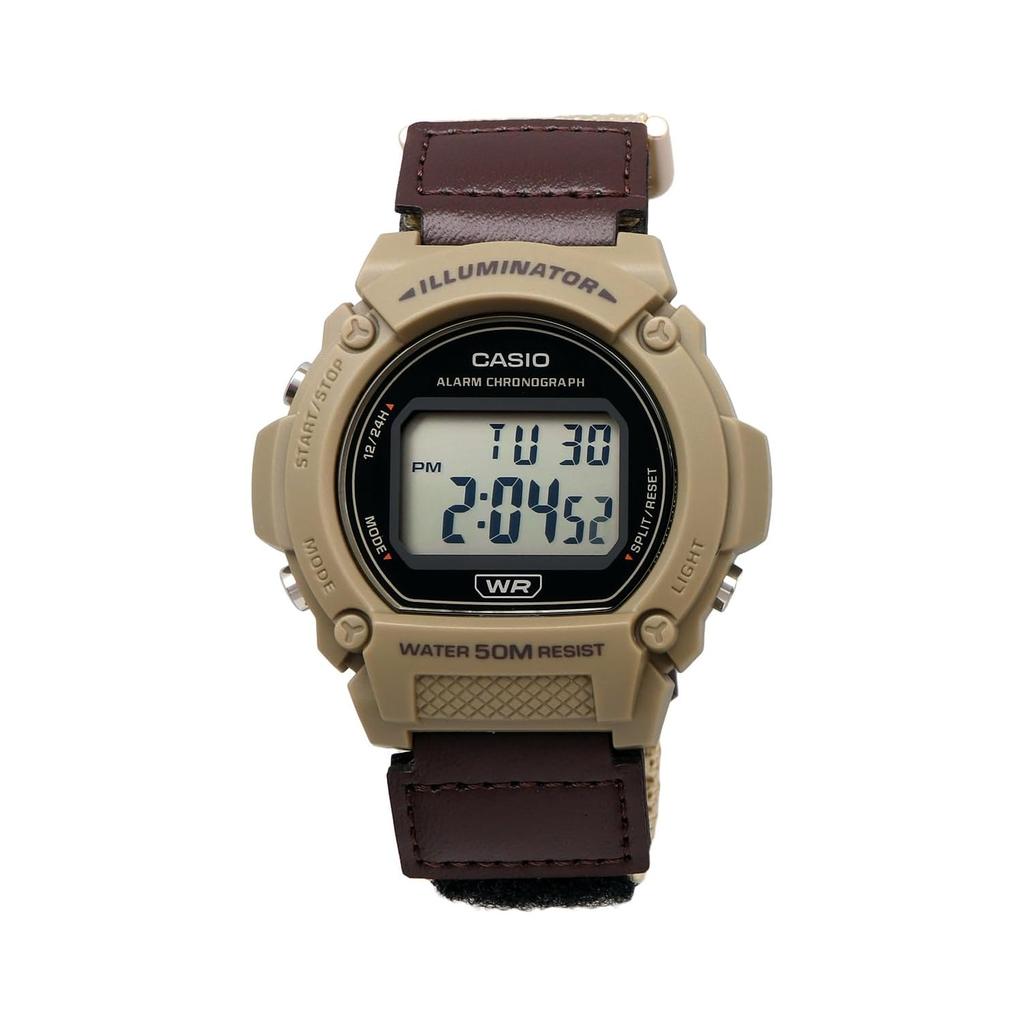Casio CASIO Standard Digital Watch W-219 Series Men's Cheap Casio Chip Casio Overseas Model