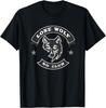 Lone Wolf, No Club Motorcycle Biker Club. Novelty Motorbike T-Shirt