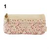 Flower Floral Pencil Pen Case Cosmetic Makeup Tool Bag Storage Pouch Purse