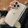 Luxury Glitter Transparent Bling Case For iPhone 11 12 13 14 15 16 Pro Max X XR XS 7 8 Plus Mini Clear Shockproof Bumper Cover