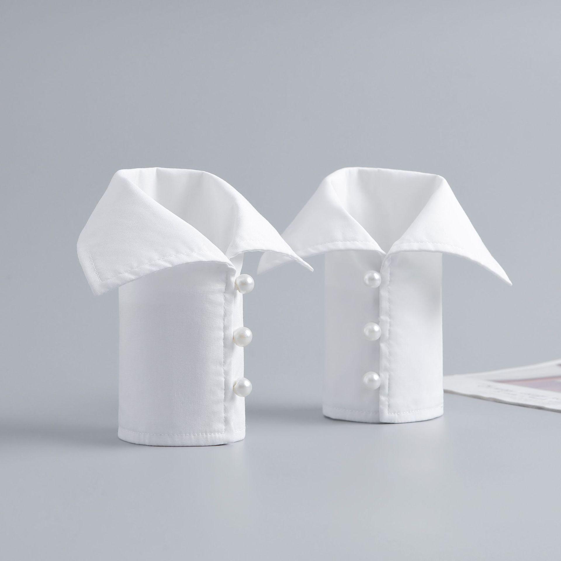 

Новый хлопковый рукав черно-белая защита запястья профессиональный костюм OL с декоративным ложным манжетом-рукавом короткий рукав