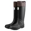 New waterproof shoes high-top dynamic waterproof rain shoes wear-resistant yellow outdoor summer wading rain boots rubber shoes