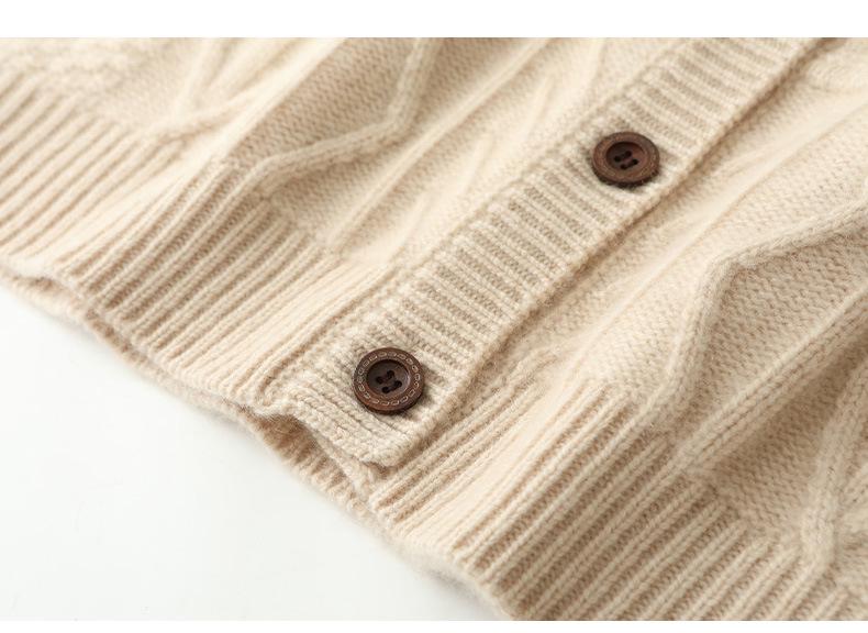 Women's Early Autumn Cashmere Cable Knit Sleeveless Vest Sweater Top