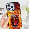 LZ2 Bath fire rebirth Tiger and horse Soft Phone Case for Samsung S24 Ultra S23 Plus A16 A54 A52 Infinix Hot 40 30i Lens Protection Shockproof Cover