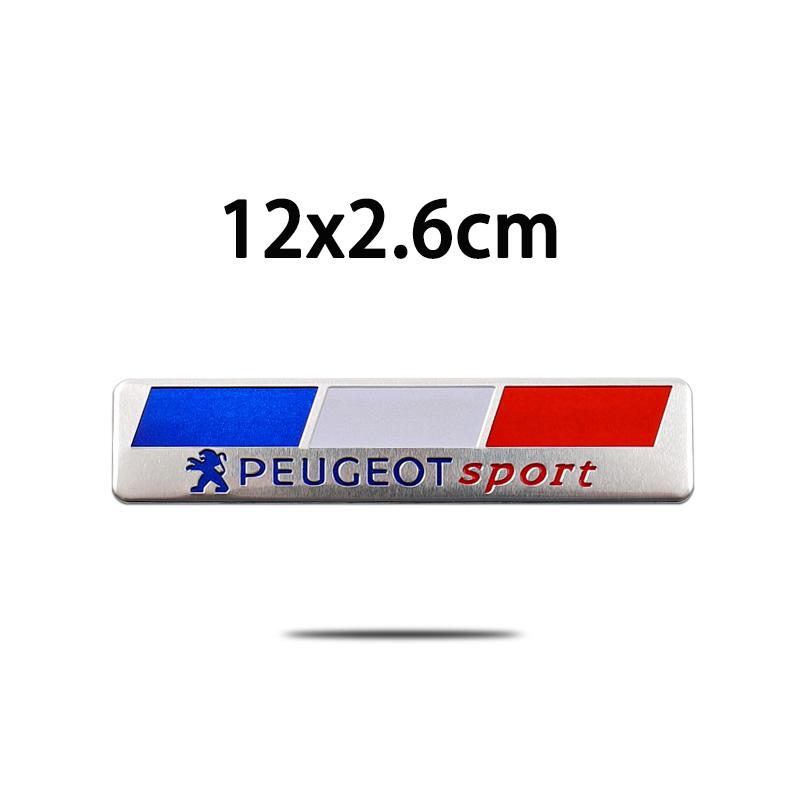Car Emblem Sticker Accessories For Peugeot 206 307 308 207 3008 208 407 508 2008 5008 301 406 408 607 4008 Rifter RCZ Citroen DS