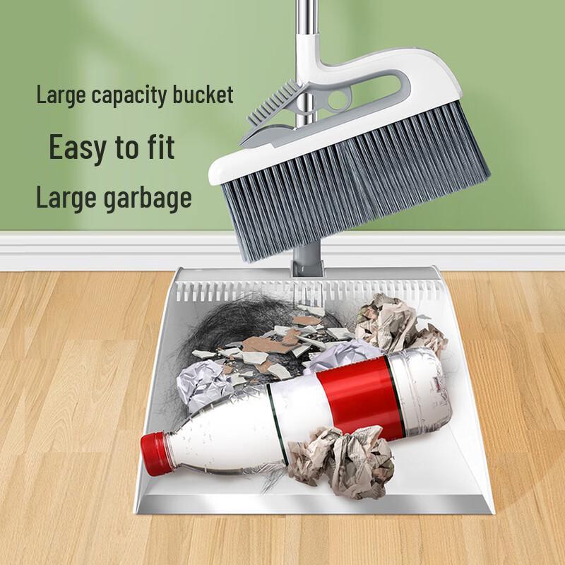 MARYYA Folding Broom & Dustpan Set