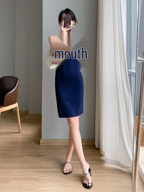 Summer Sexy Slimming Ice Silk Sleeveless Dress