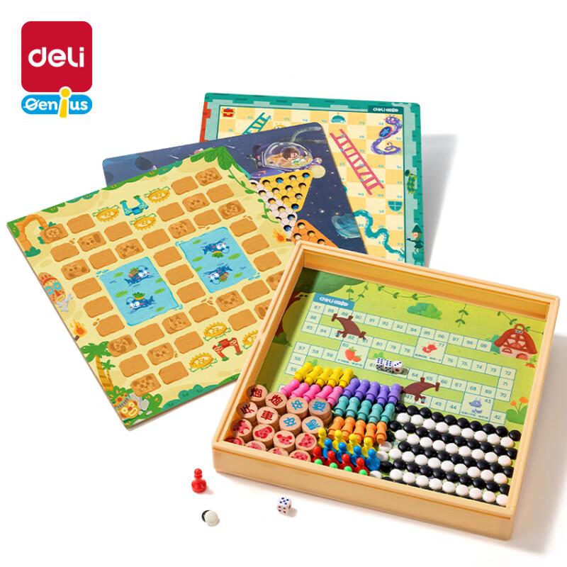 Deli YW153 6-in-1 Multifunction Board Game Set