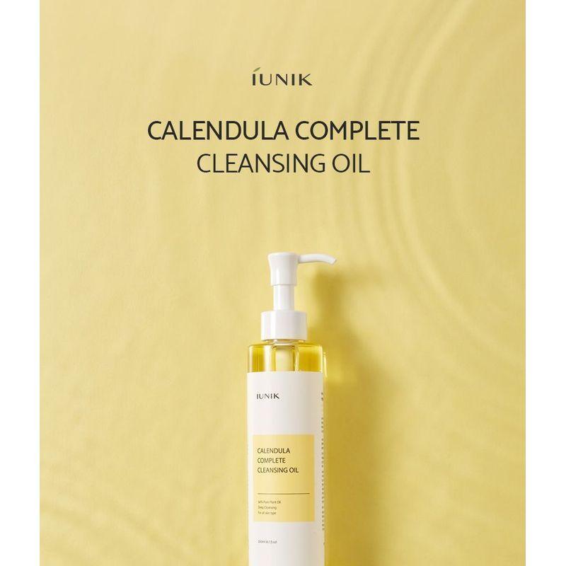 IUNIK Calendula Komplettes Reinigungsöl 200 ml