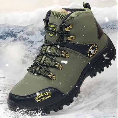 Herren Wasserdichte Wanderschuhe Atmungsaktive Stiefel Outdoor Kletterschuhe Rutschfeste Trekkingsneaker für Herren Motorradstiefel Grün