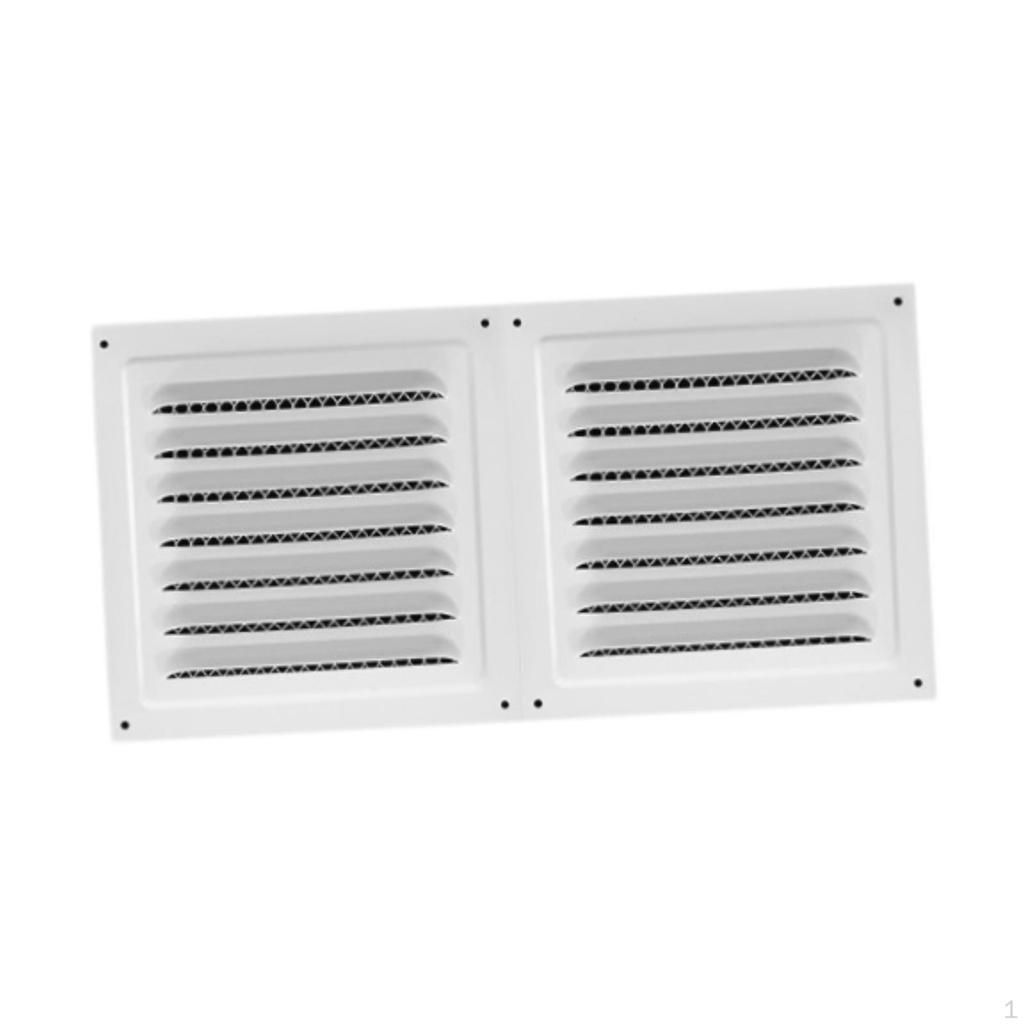 Ocelový kryt mřížky ventilace pro domácnost, koupelnu, boční stěnu