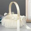 Wedding Baskets for Flower Girls Bridesmaid Anniversary Ceremony Candy Basket