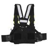 Universal Two Way Radio Chest Bag Hands-Free Walkie-Talkie Holder Adjustable Water Resistant Front Vest Bag