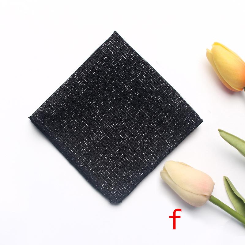 Men'S Suit Pocket Towel, Striped Vintage Gentleman'S Wool-Blend Handkerchief Square Towel