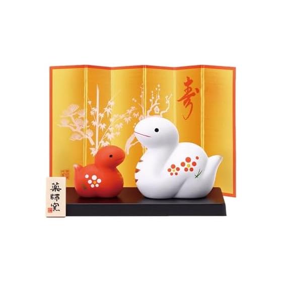 Yakushigama (yakushigama) Nishikisa Shofukumi (red and white, small) 53