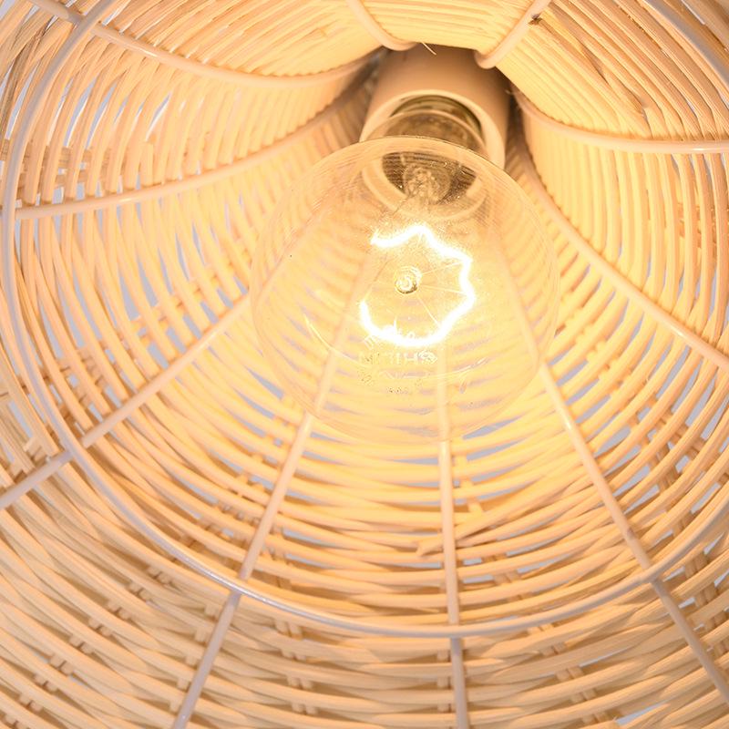 Creative Bamboo & Rattan Pendant Light for Bedroom, Japanese Restaurant, or Teahouse