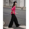 Demana Spring Color Philosophy V-Neck Knit Top