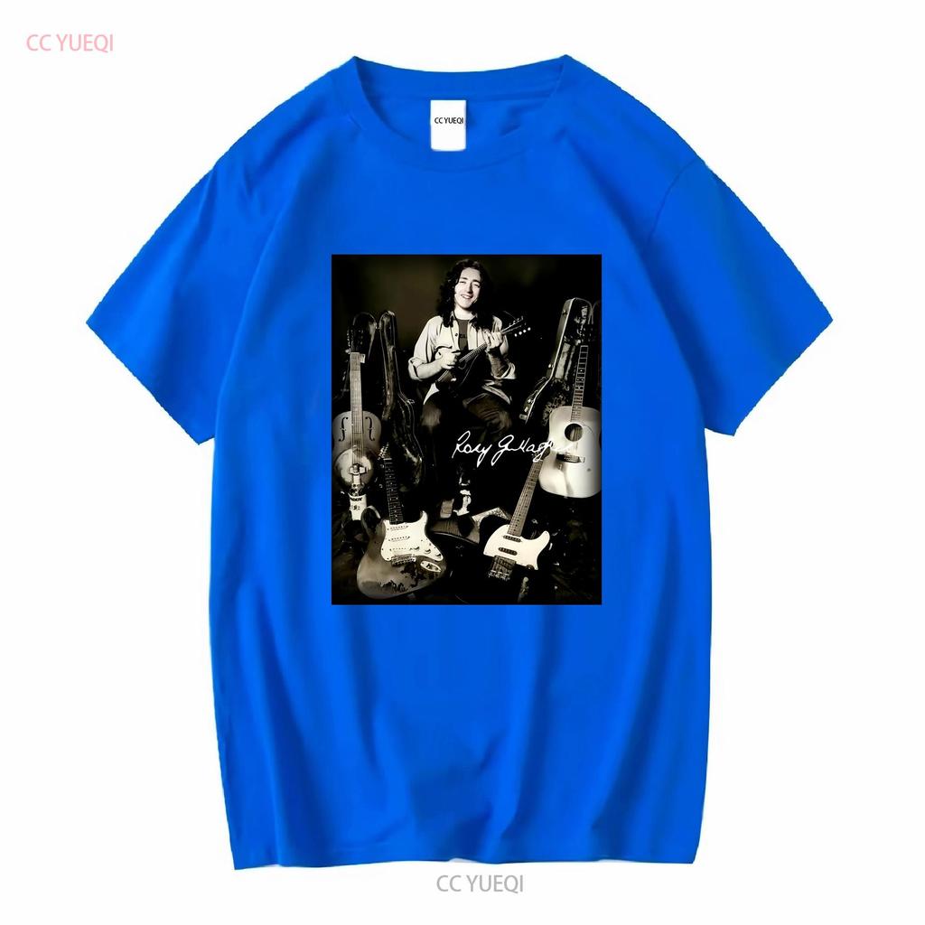 Rory Gallagher Basic For Fan Cotton Black S 2345XL T Shirt TMB397 vintage Washed Top For Everyday Wear designer clothes