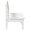 Garden Chair White 60x52.5x72 cm Solid Pine Wood