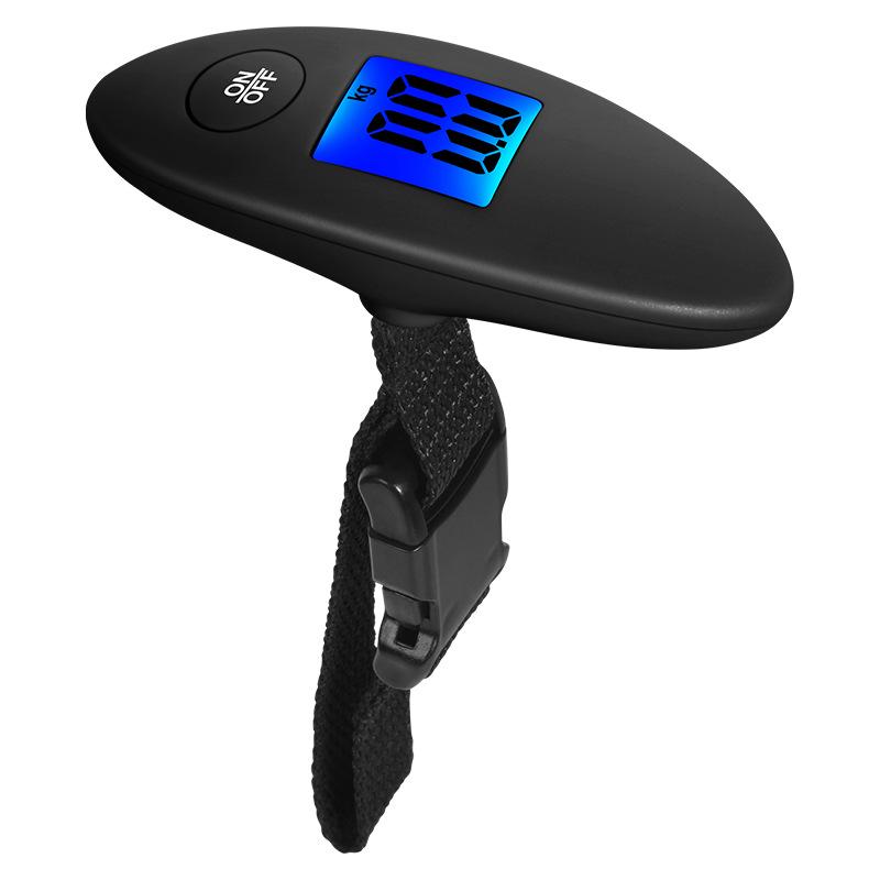 Shuttle Handheld 40kg Electronic Mini Luggage Scale with Hook & Portable Gram Measurement 40kg/10g Backlight