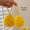 Japanese Honeycomb Exfoliating Bath Ball: Cute, Non-Dispersing Sponge for Children & Women