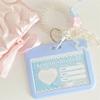 Ins Cute Card Holder Photo Card Cover Kpop Keychain Idol Protection Case Campus Card Bus Card Holders Bank Id Holders