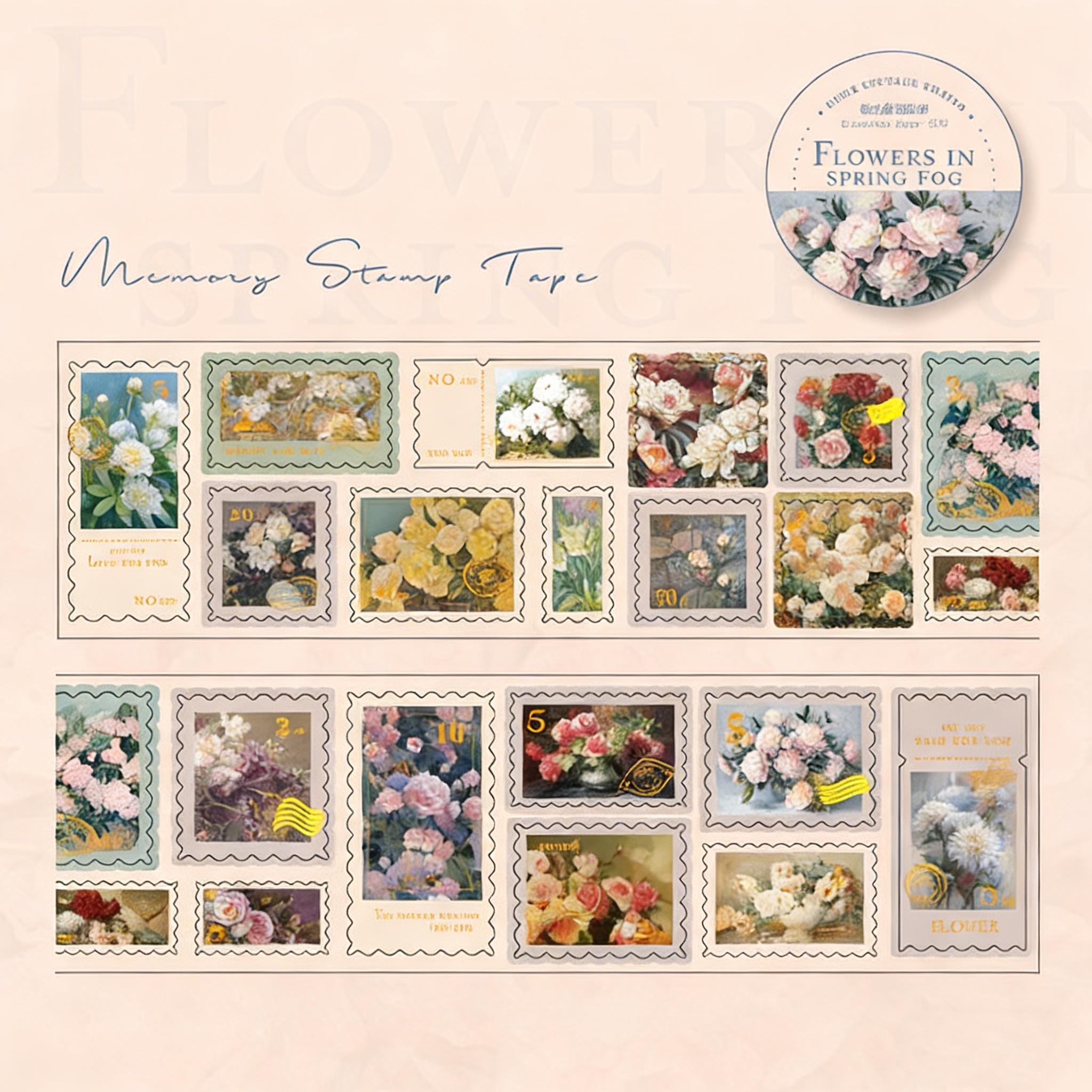 Floral Decorative Stickers Pet Stickers For Scrapbooking Gift Wrapping Planner Diary