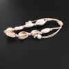 A95D-Anklets For Women Shell Foot Jewelry Summer Beach Barefoot Bracelet Ankle On Leg Ankle Strap Bohemian Accessories