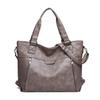Soft Leather Handbag Women's Shoulder Crossbody Bag Large Capacity Tote Bag Mother's Bag