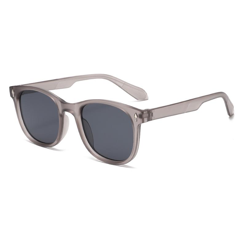 Classic Round Sunglasses for Men Women, Black Frame UV400 Fashion Casual SunGlasses