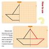 20 Page Children'S Grid Symmetrical Drawing Toy Focuses On Fine Motor Skills Writing And 2-Color Brush Control Training Drawing