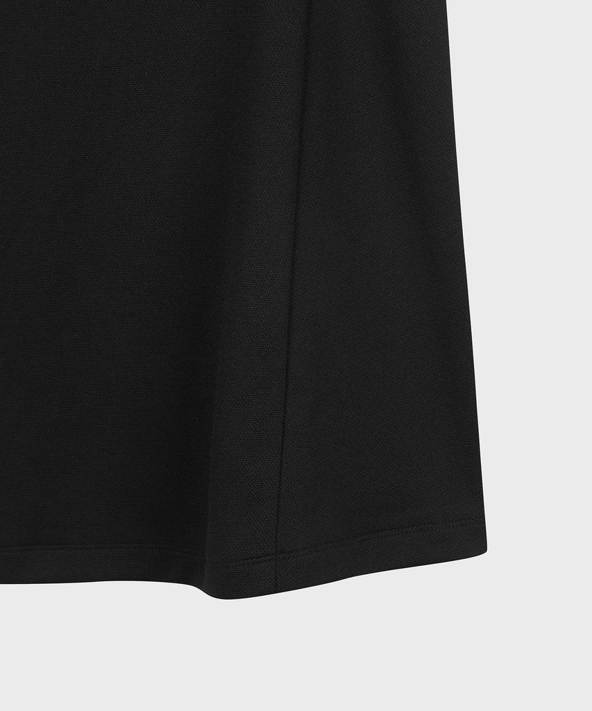 SERGIO TACCHINI W Pique Polo Dress (Black)