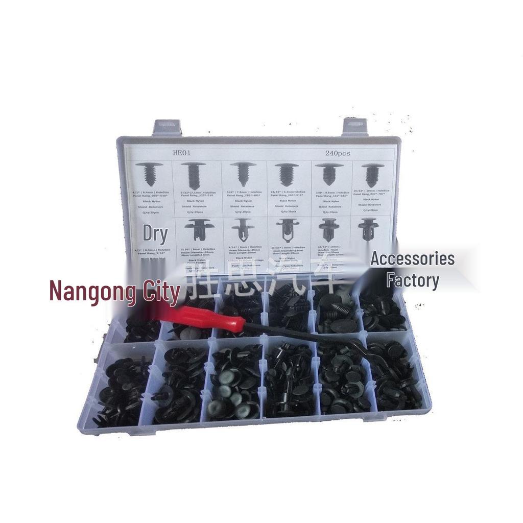 121 ks Univerzální upevňovací prvky obložení automobilu Honda: Smíšené klipy pro panel, příslušenství a dekoraci.