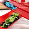 Flexible Race Track Children Toys DIY Double-track Racing Car Ramp Compatible 1/64th Cars Portable Rolls Up Boy Christmas Gift